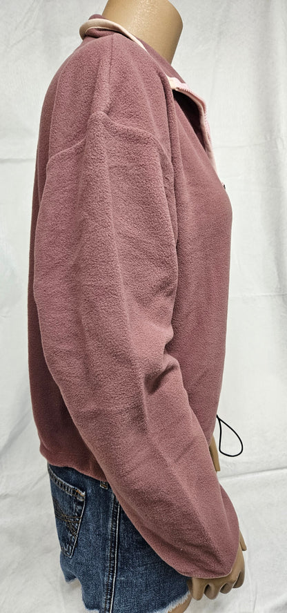 PINK - Long Sleeve Fleece Shirt