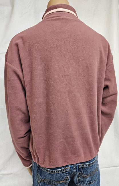 PINK - Long Sleeve Fleece Shirt