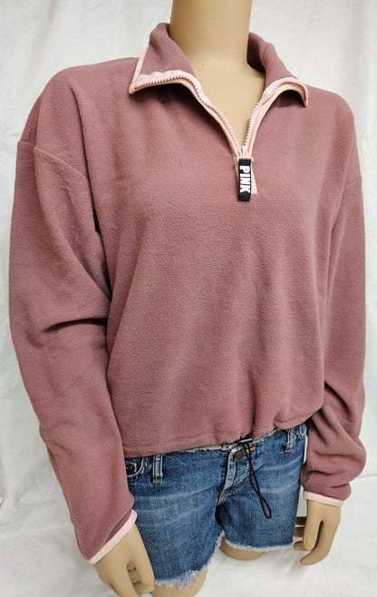 PINK - Long Sleeve Fleece Shirt