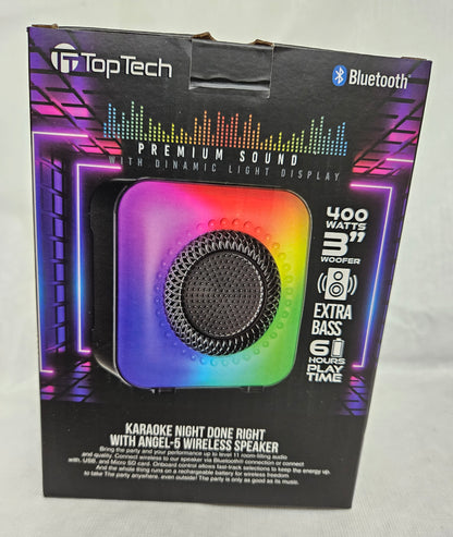 TOP TECH SPEAKER Angel-5 Bluetooth With Dynamic Light Display