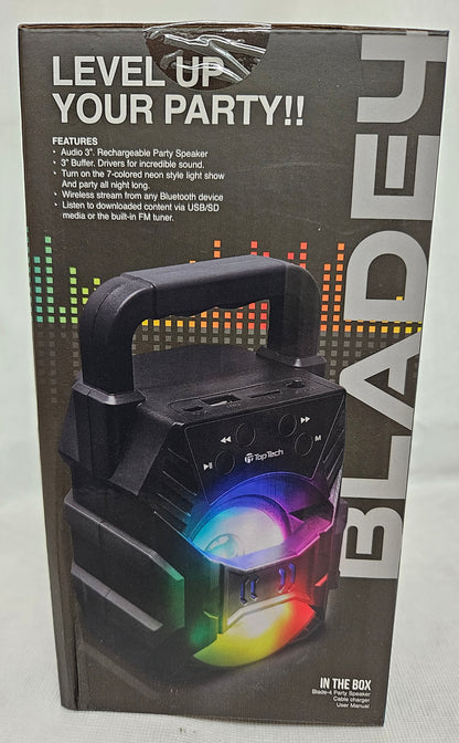 TOP TECH Bluetooth Speaker TWS BLADE-4 Karaoke Party Speaker