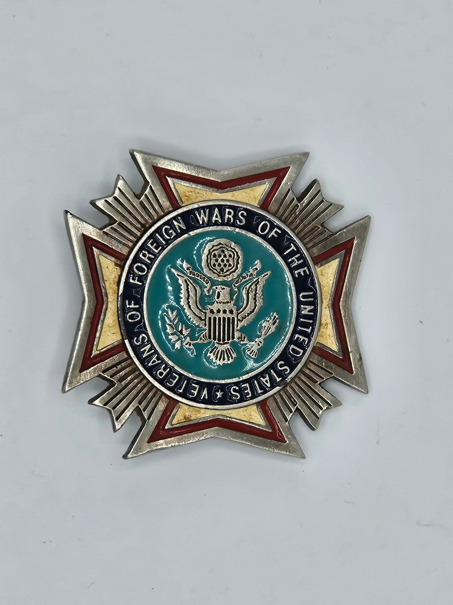 Belt Buckle - Veterans Of Foreign Wars Of The United States Cream