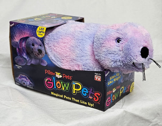 Glow Pets Pillow Pets Seal - Magical Pets that Lite Up!