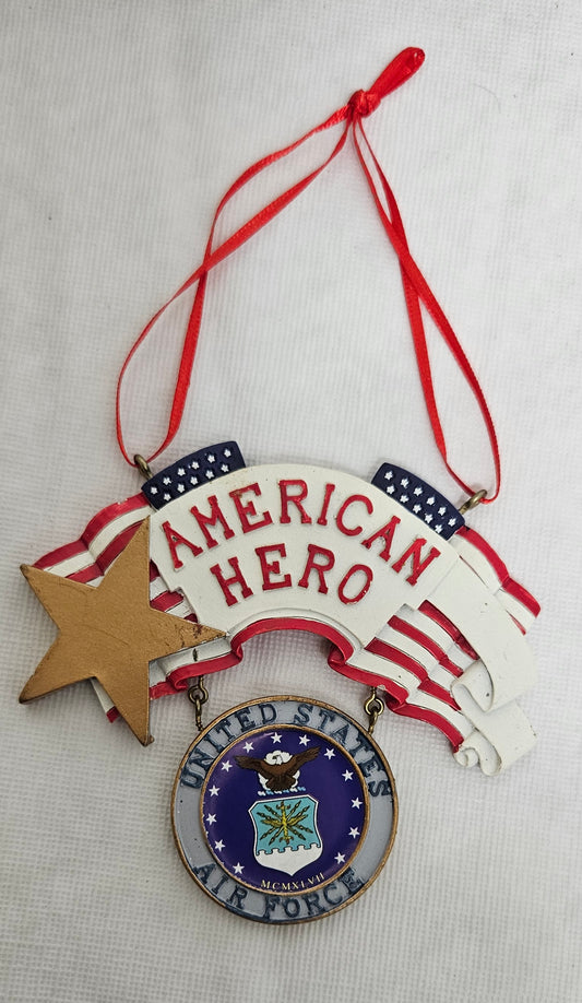 AMERICAN HERO Christmas Ornament - United States Air Force