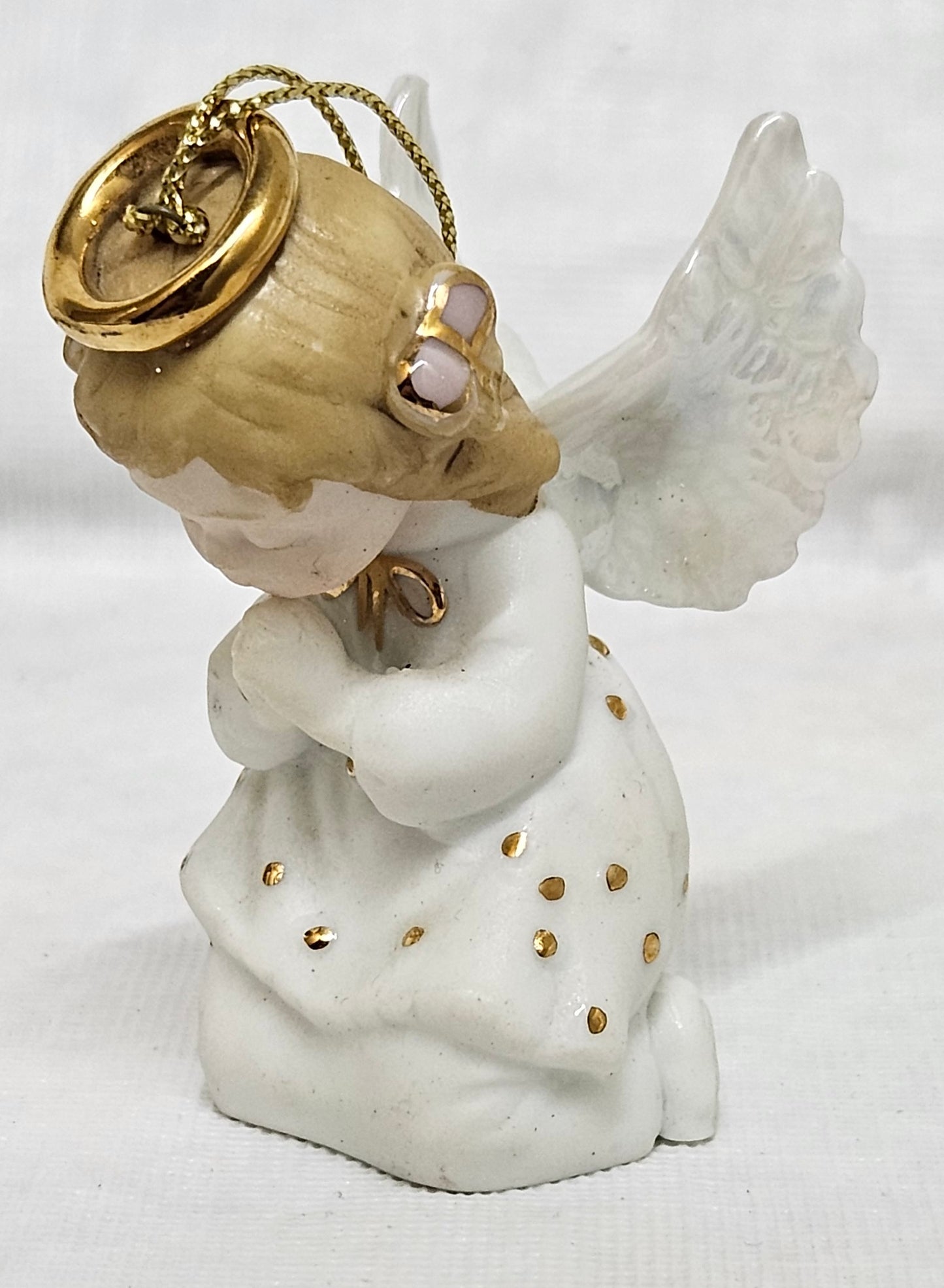 VINTAGE Christmas Angel Ornaments - Set of 3