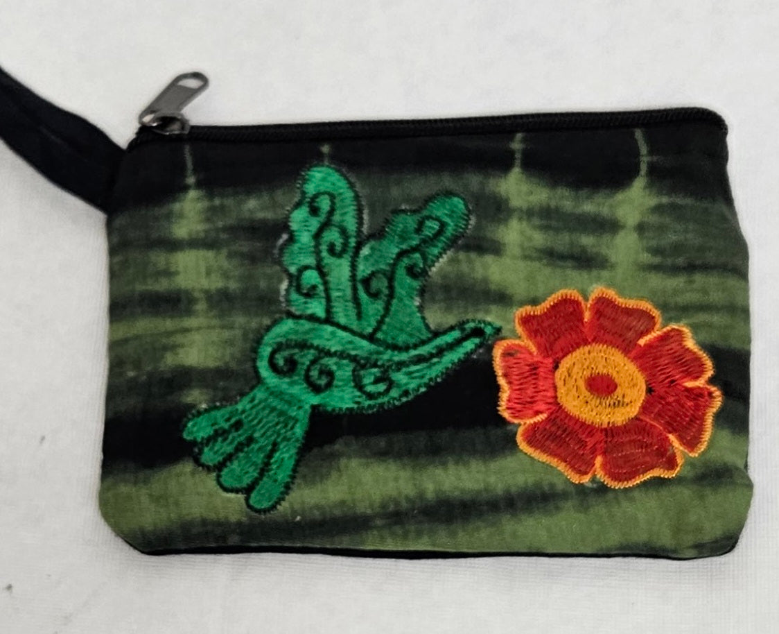 Cotton Flower Coin Purse