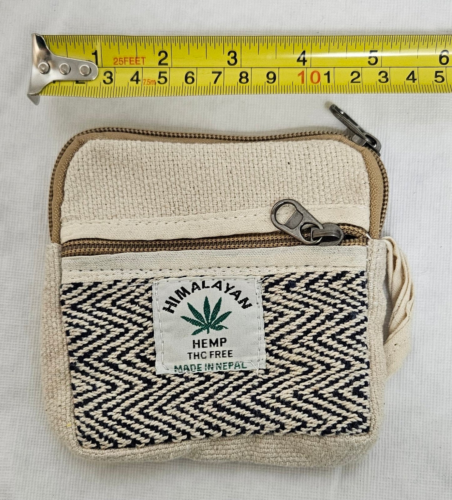 Himalayan Hemp Wallet Coin Purse Bag