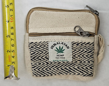 Himalayan Hemp Wallet Coin Purse Bag