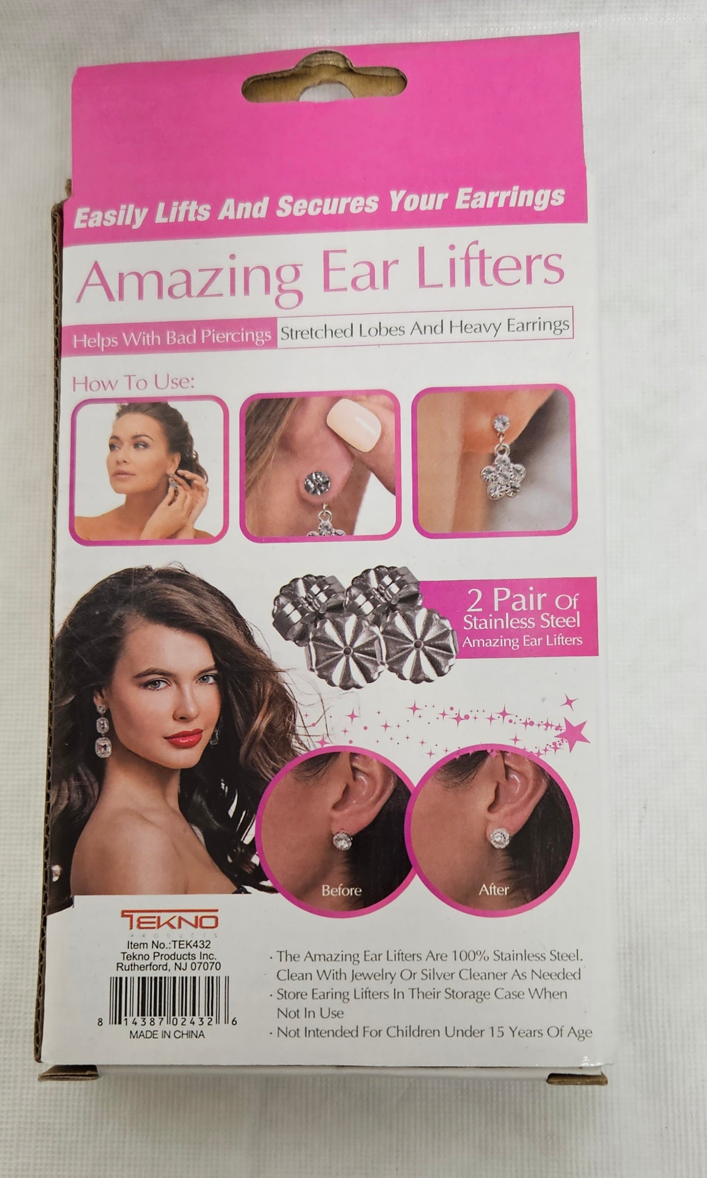 AMAZING EAR LIFTERS!! 2 Pair Ear Lifters** You'll Never Want to Go Without!