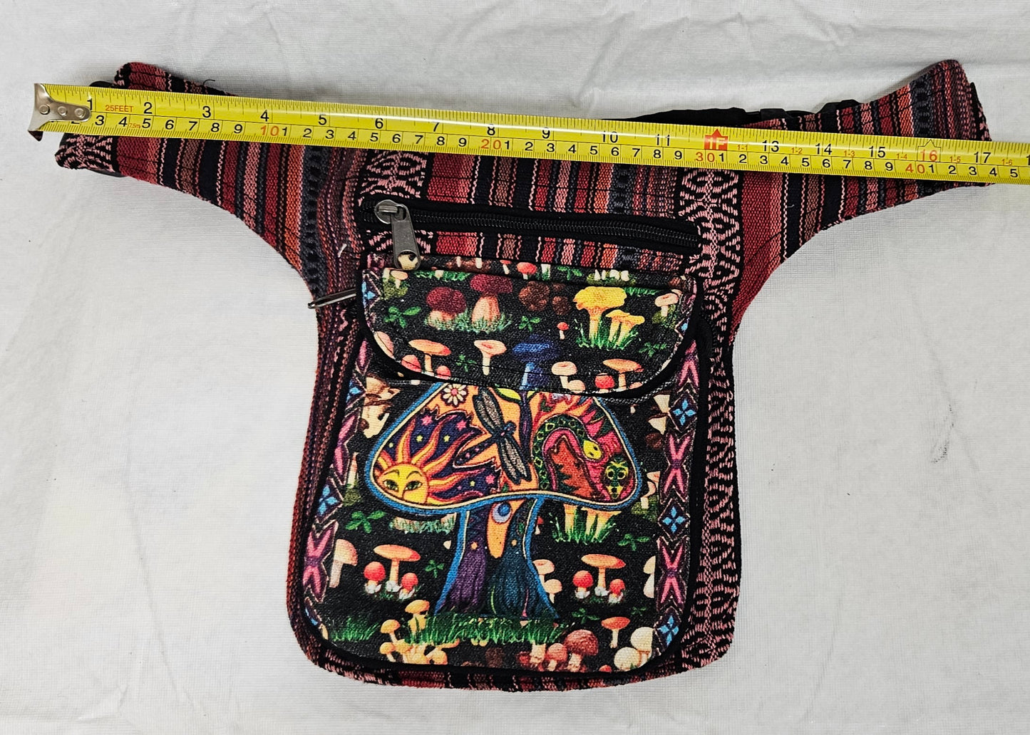 Cotton Mushroom Fanny Pack