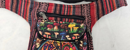 Cotton Mushroom Fanny Pack