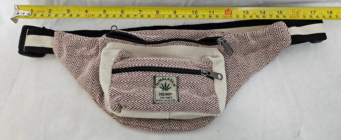 Cotton Himalayan Hemp Fanny Pack