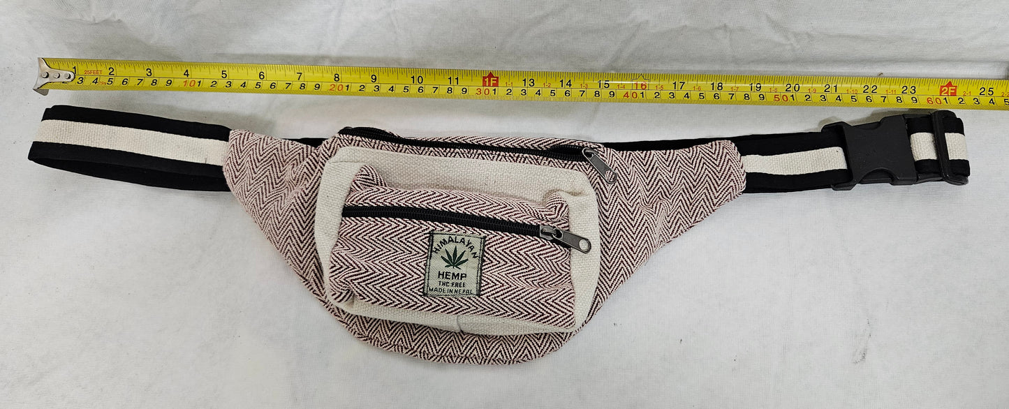 Cotton Himalayan Hemp Fanny Pack