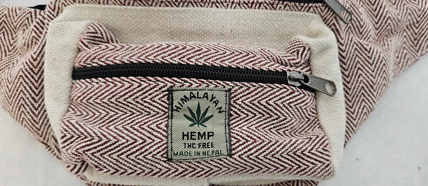 Cotton Himalayan Hemp Fanny Pack